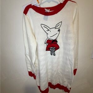 Gymboree Red and White Girl’s Sweater Dress